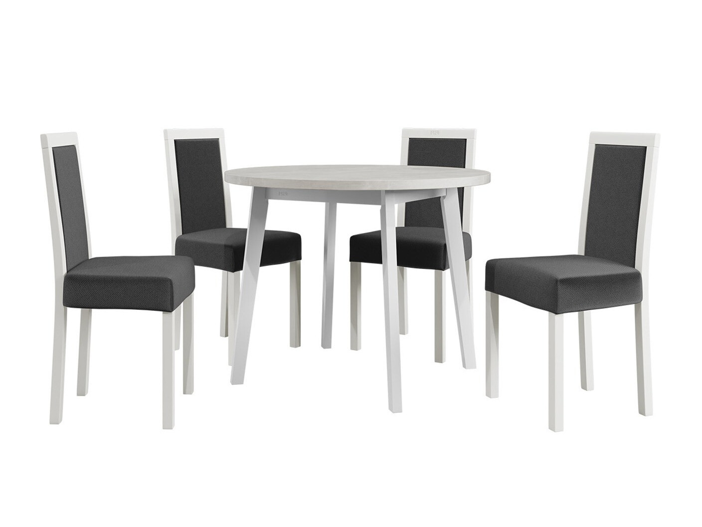 Conjunto de comedor Victorville 304 (Blanco)