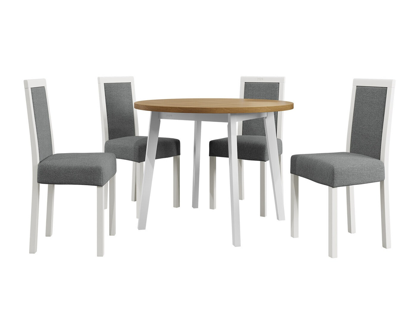 Conjunto de comedor Victorville 306 (Blanco)