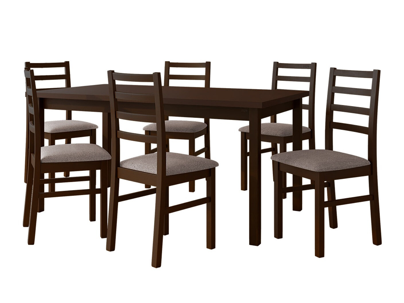 Conjunto de comedor Victorville 307 (Nuez)