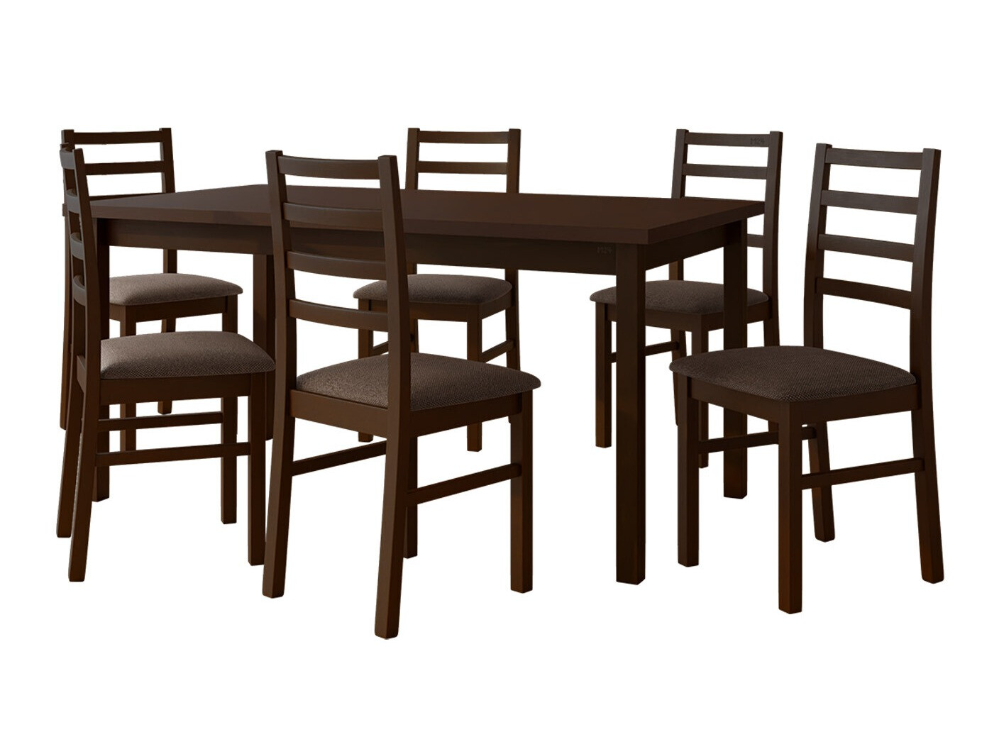 Conjunto de comedor Victorville 307 (Nuez)