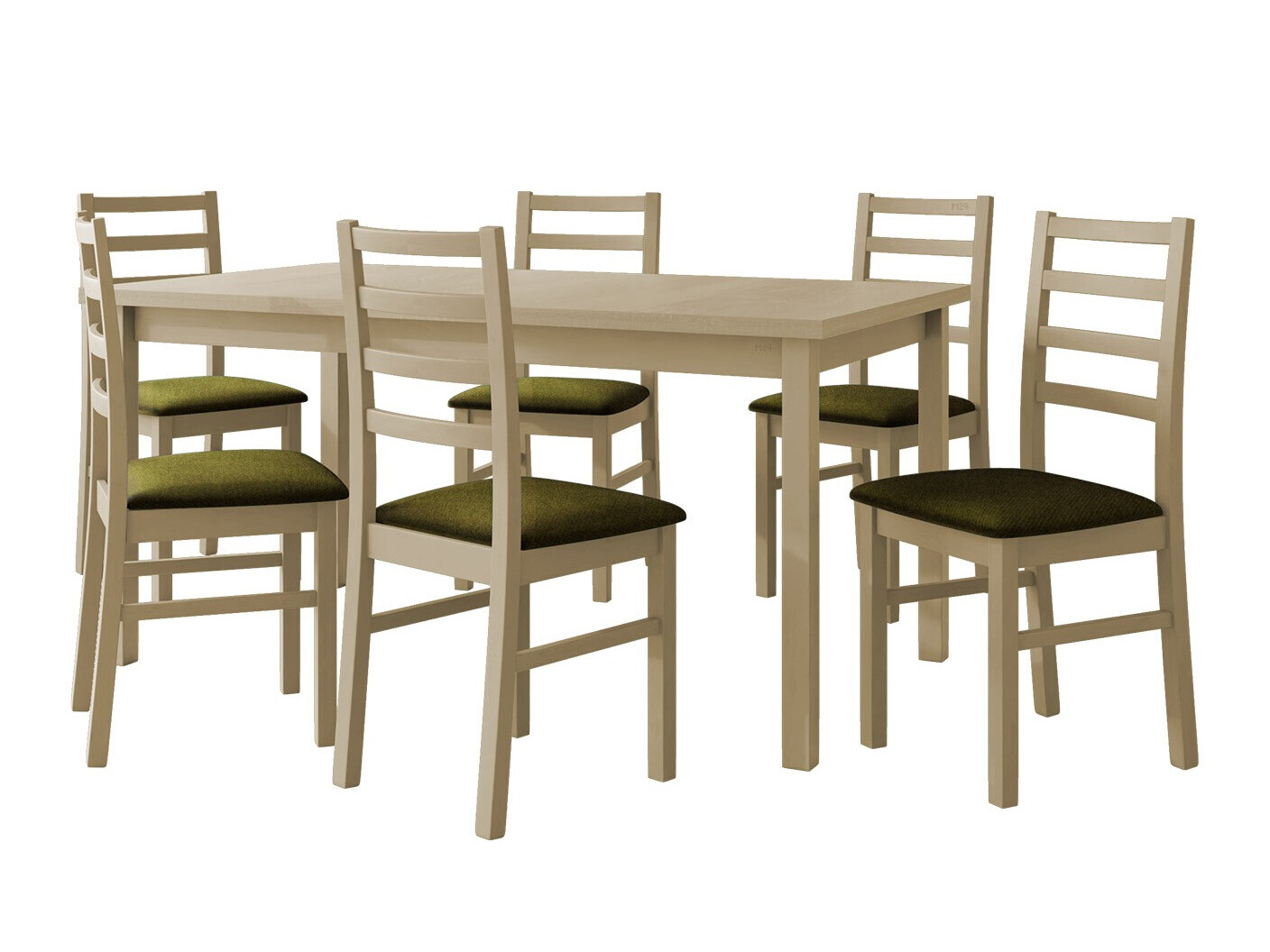 Conjunto de mesas y sillas para comedor Victorville 307 (Roble Sonoma)