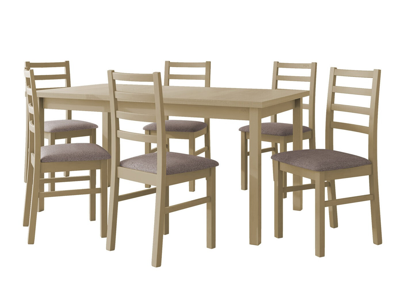 Conjunto de mesas y sillas para comedor Victorville 307 (Roble Sonoma)