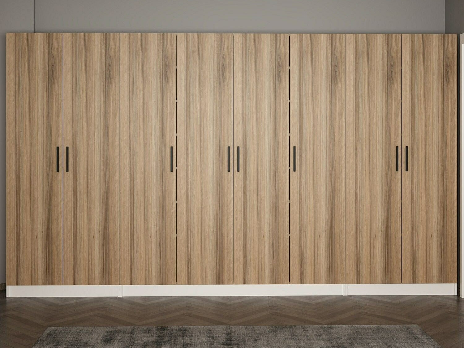 Armario Kailua A146 (Blanco + Nuez)