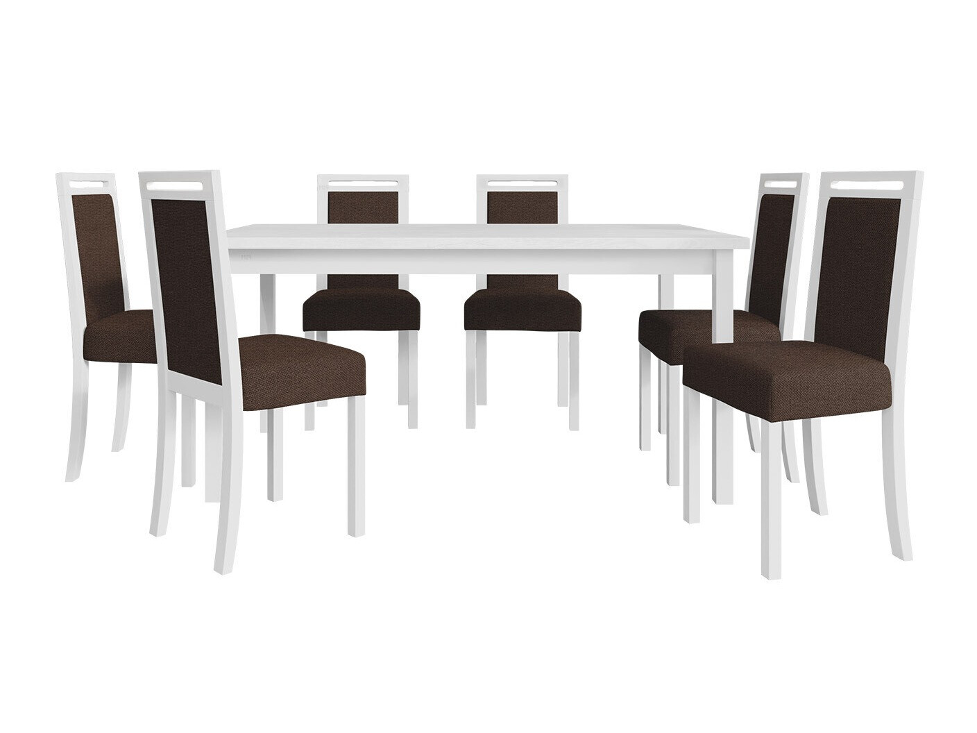 Conjunto de comedor Victorville 308 (Blanco)