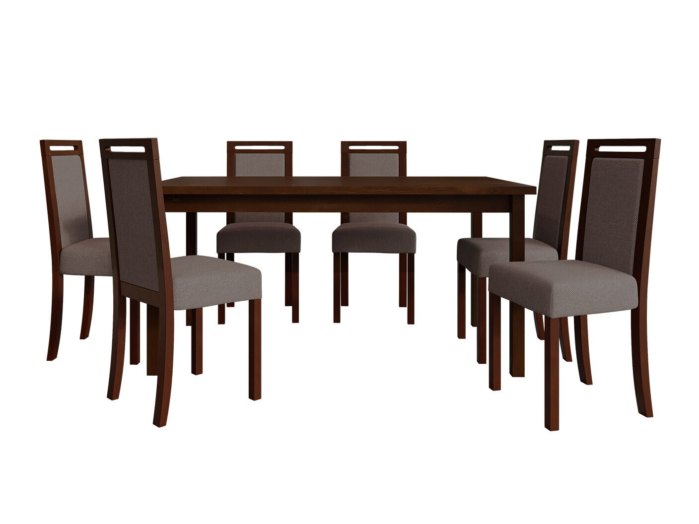 Conjunto de comedor Victorville 308 (Nuez)
