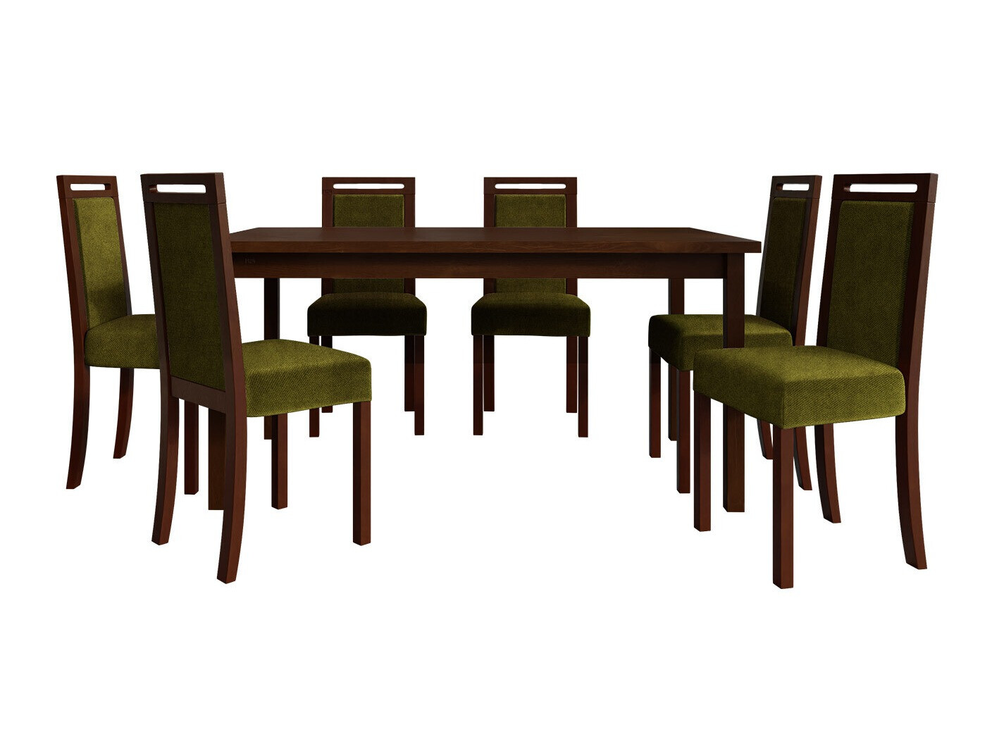 Conjunto de mesas y sillas para comedor Victorville 308 (Nuez)