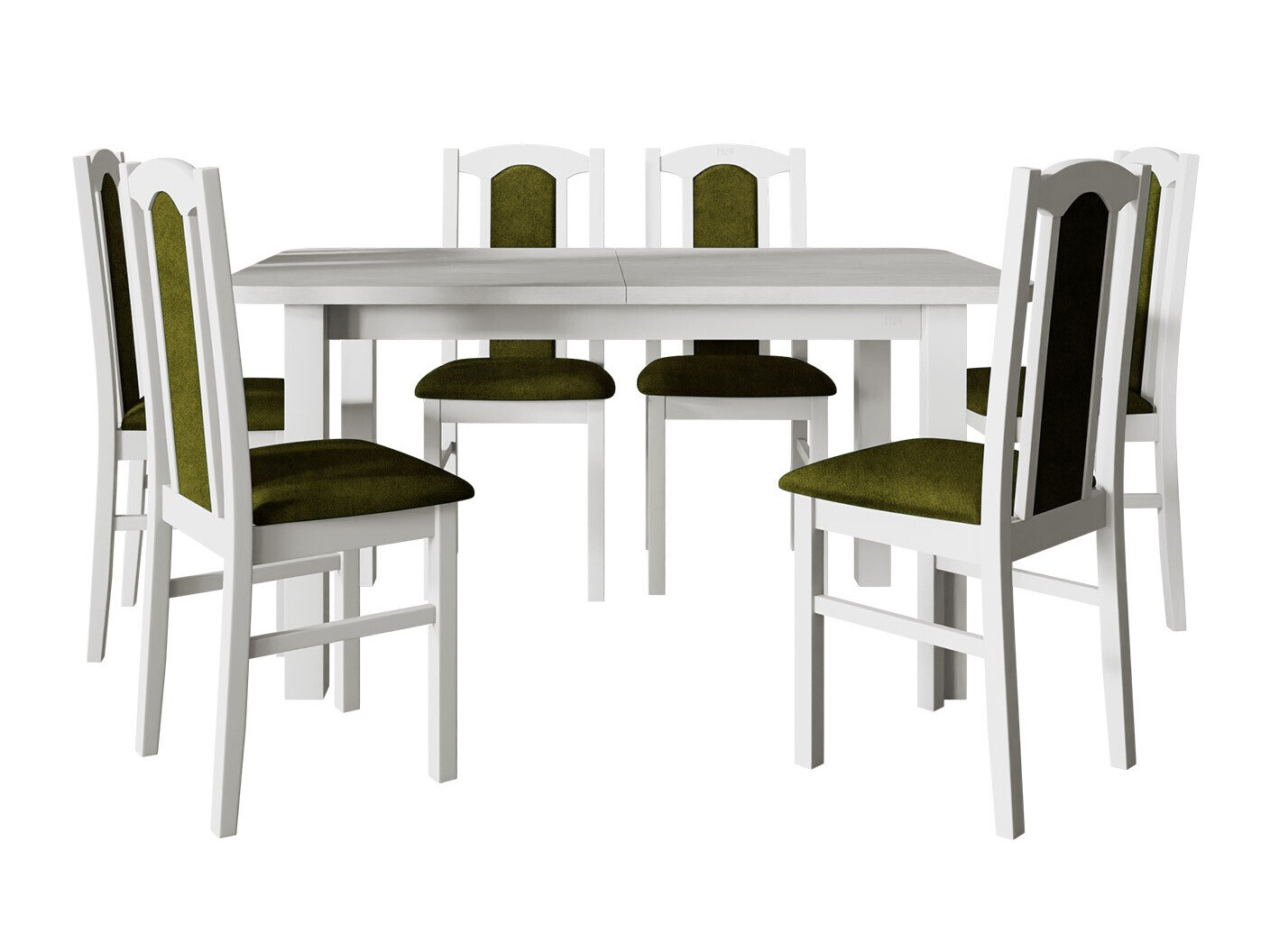 Conjunto de comedor Victorville 312 (Blanco)
