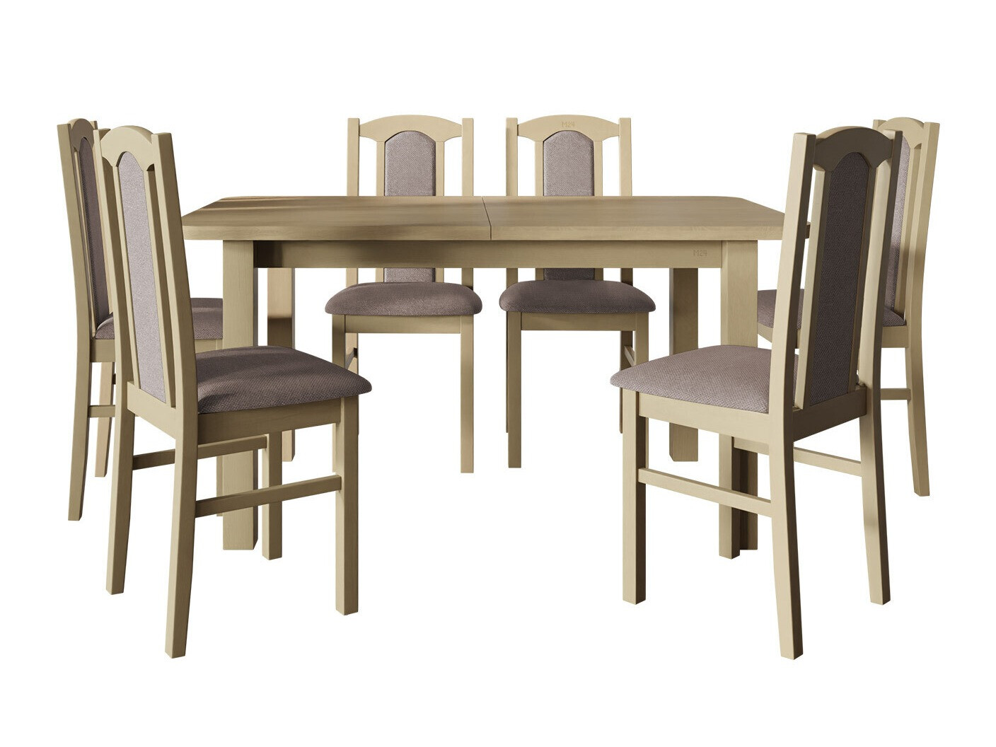 Conjunto de comedor Victorville 312 (Roble Sonoma)