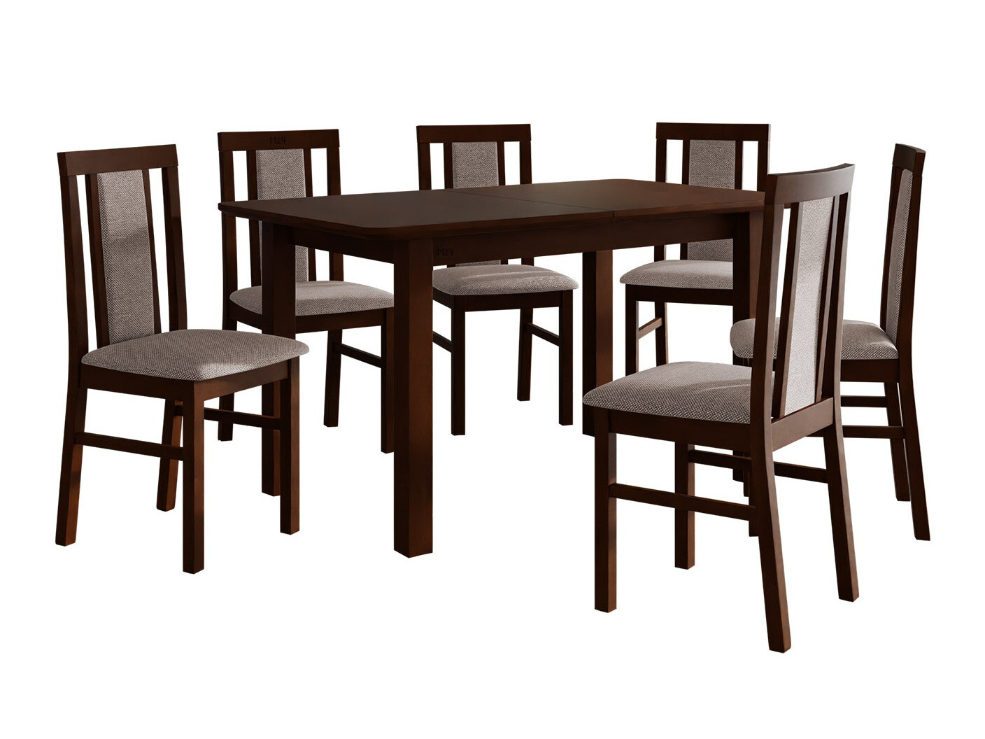 Conjunto de mesas y sillas para comedor Victorville 311 (Nuez)