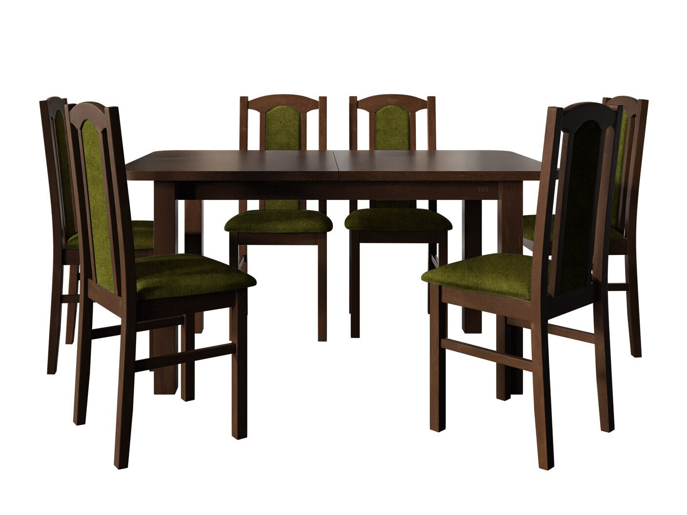 Conjunto de mesas y sillas para comedor Victorville 312 (Nuez)