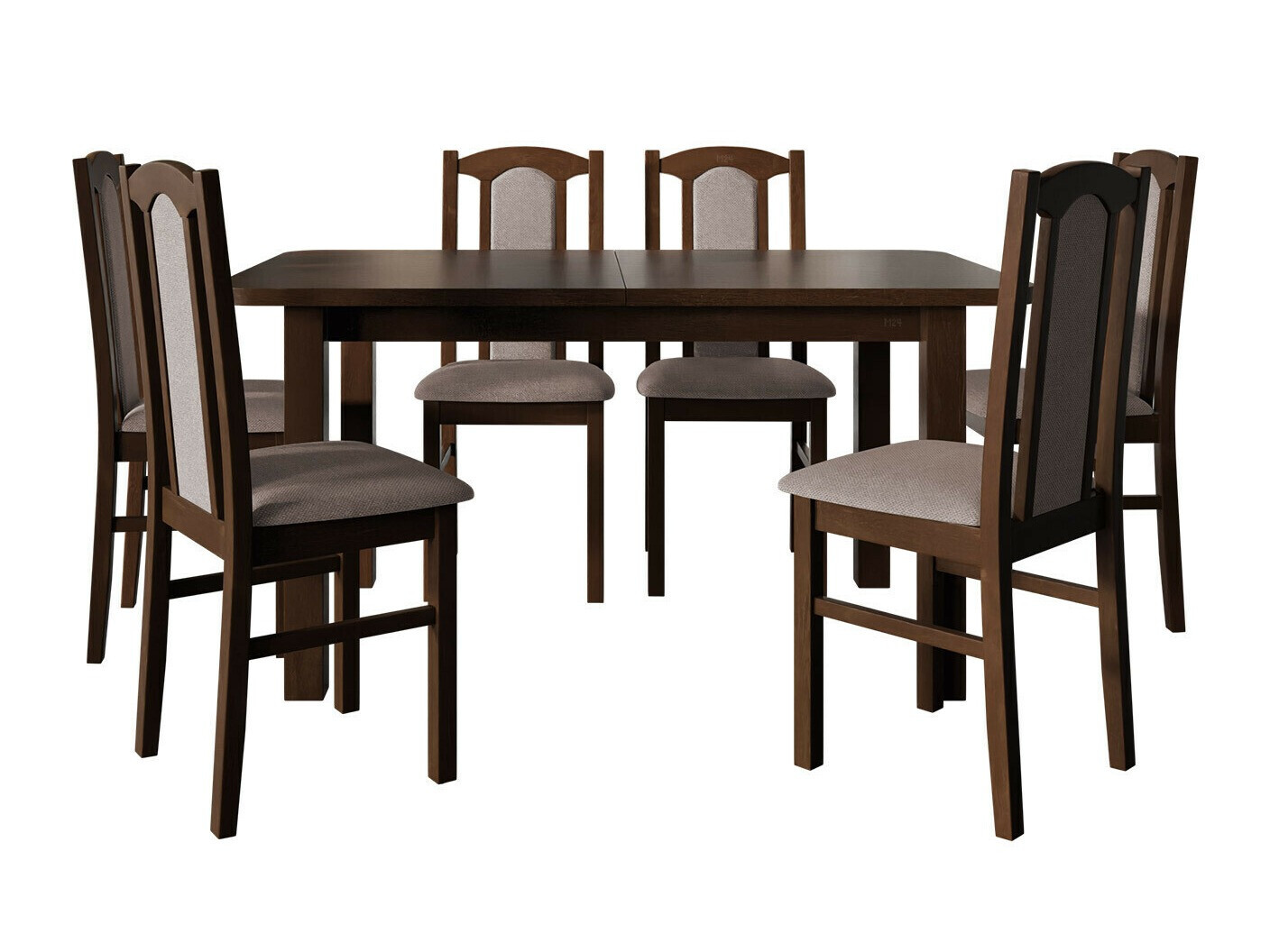 Conjunto de mesas y sillas para comedor Victorville 312 (Nuez)