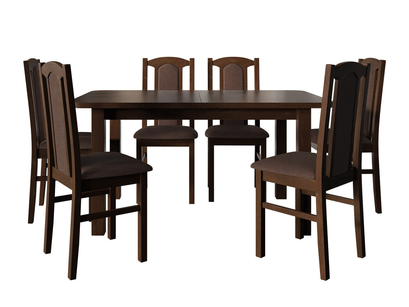 Conjunto de mesas y sillas para comedor Victorville 312 (Nuez)