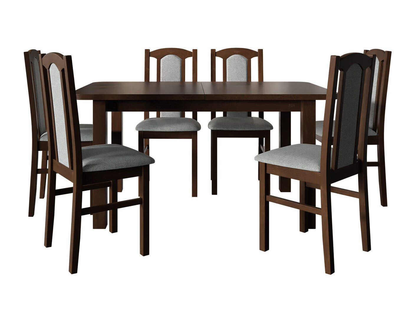 Conjunto de mesas y sillas para comedor Victorville 312 (Nuez)
