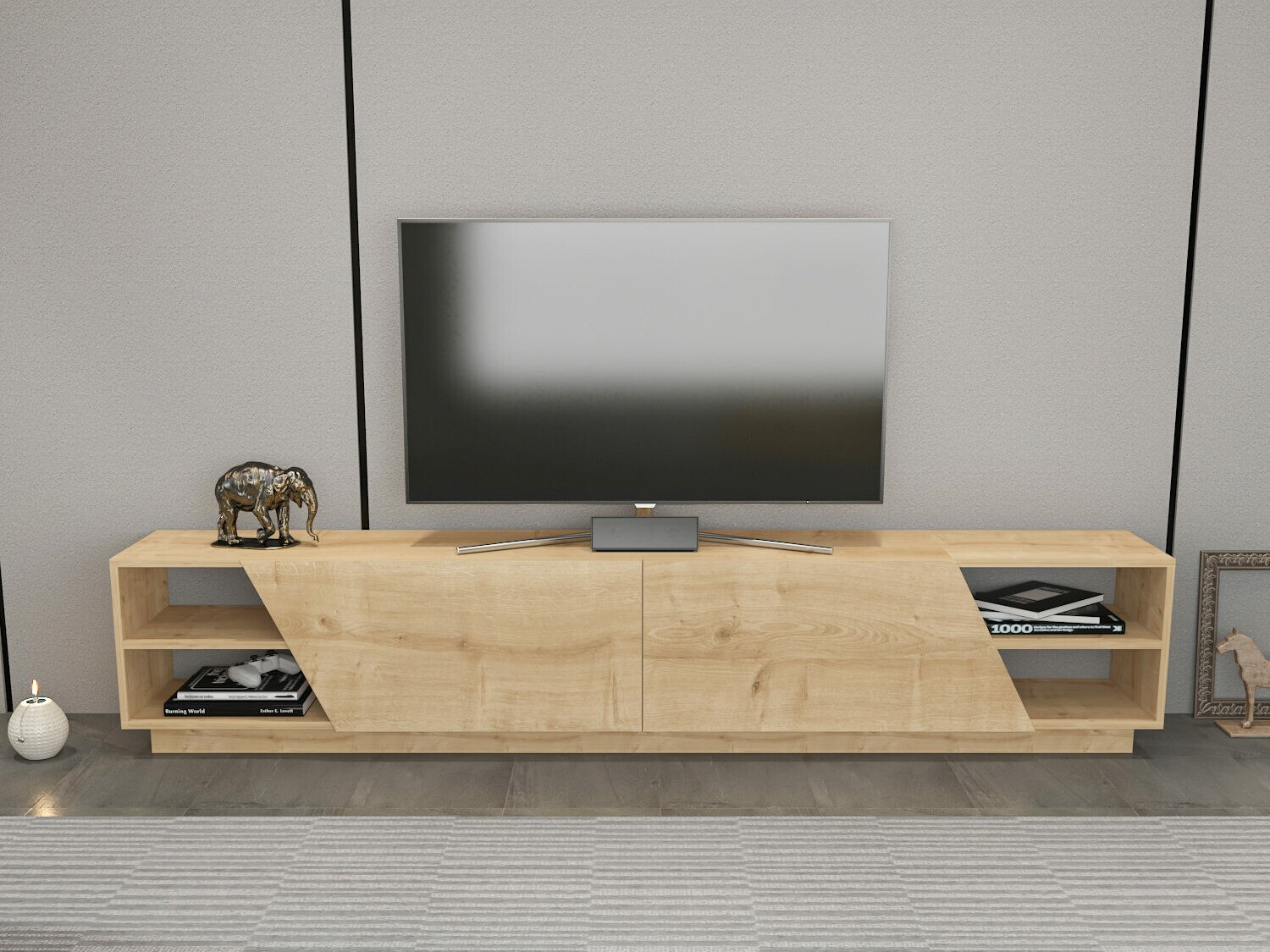 Mueble TV Kailua 260 (Roble)