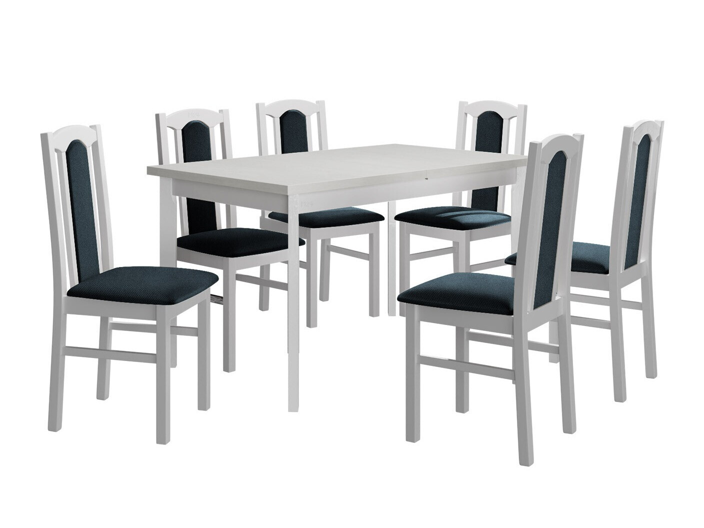 Conjunto de comedor Victorville 313 (Blanco)