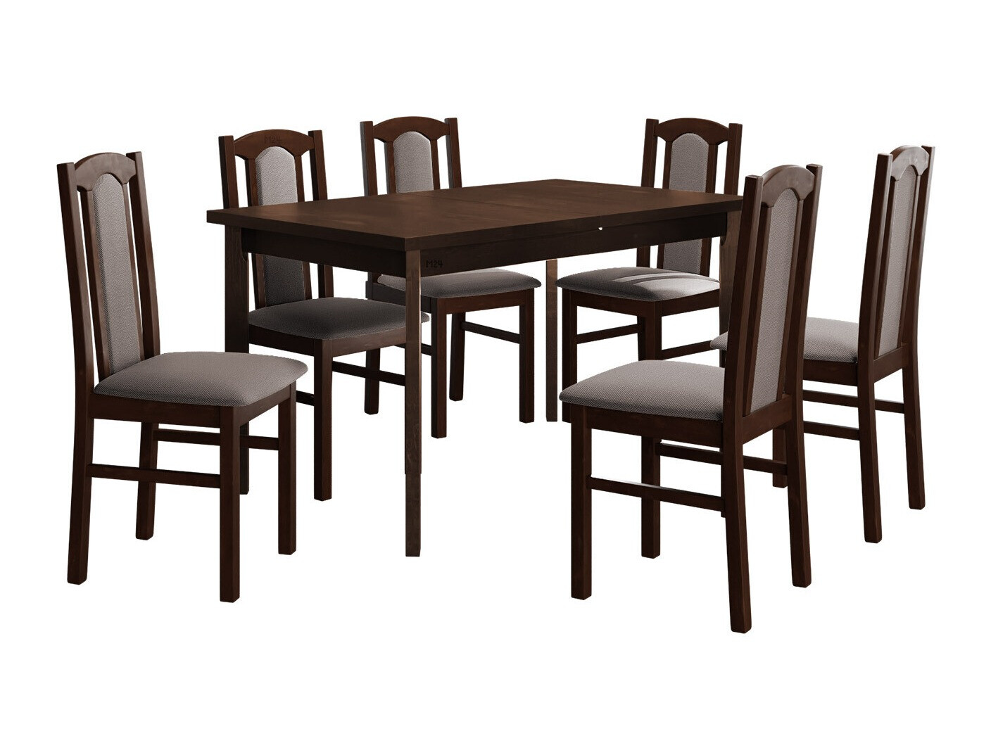 Conjunto de mesas y sillas para comedor Victorville 313 (Nuez)