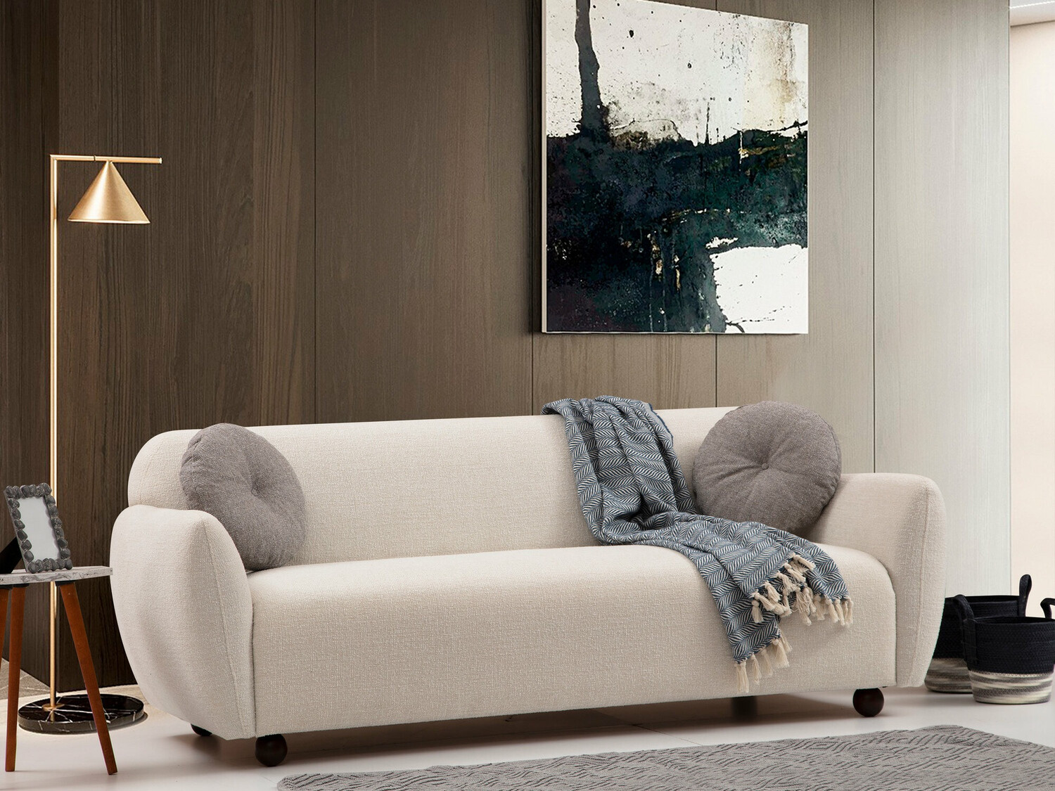 Sofá Altadena 188 (Crema)