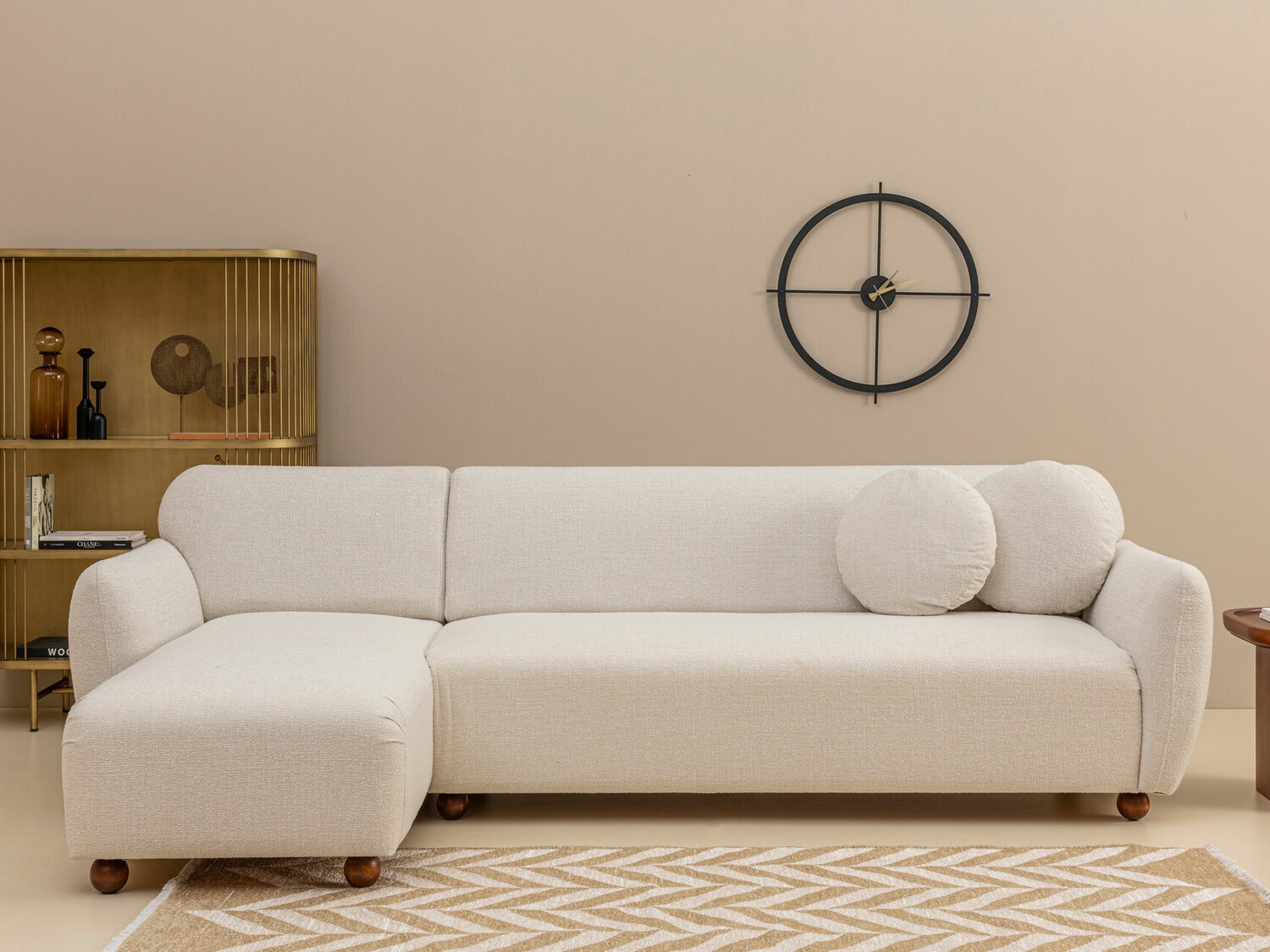 Sofá rinconero Altadena 189 (Blanco)