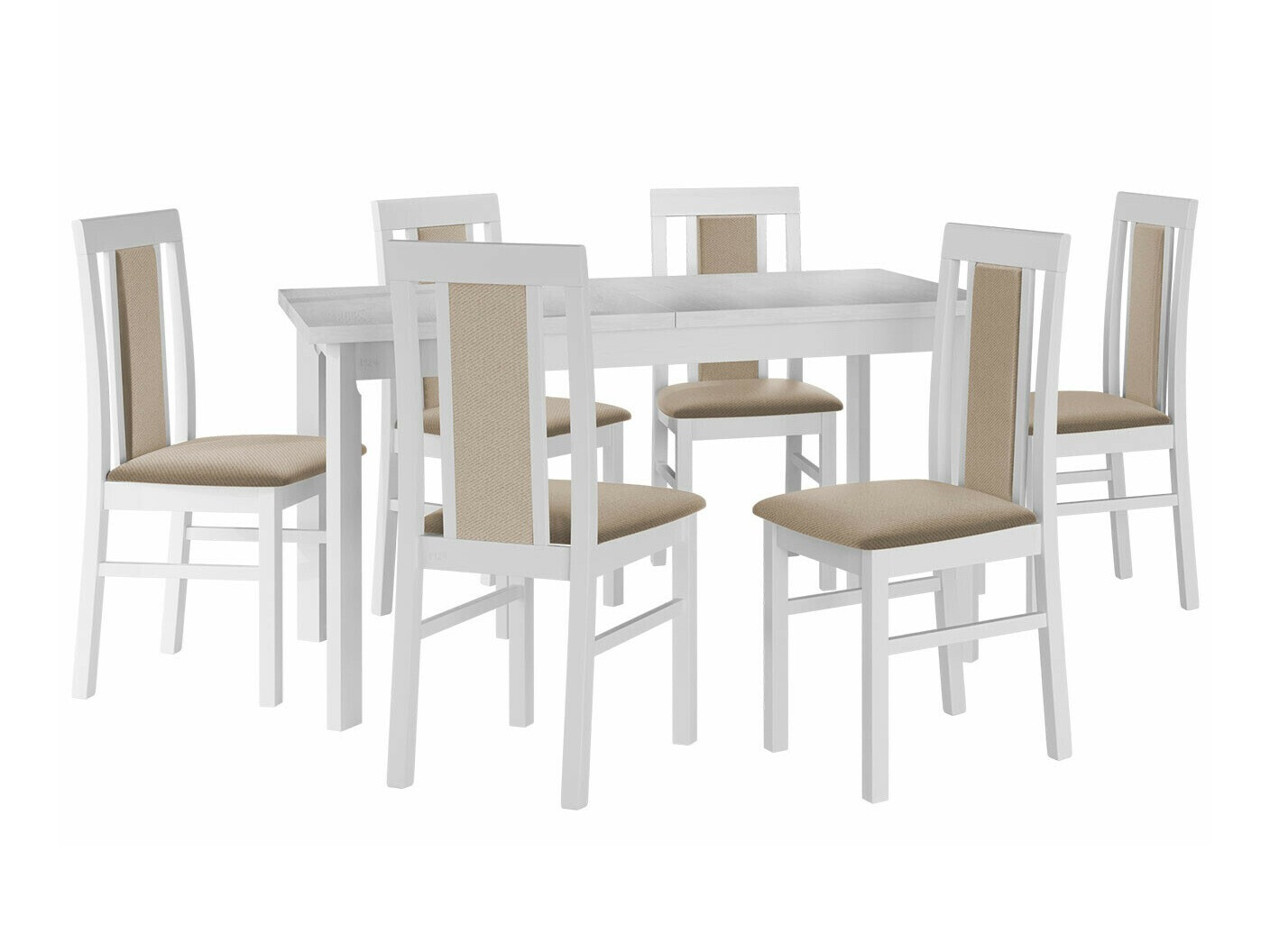 Conjunto de comedor Victorville 315 (Blanco)
