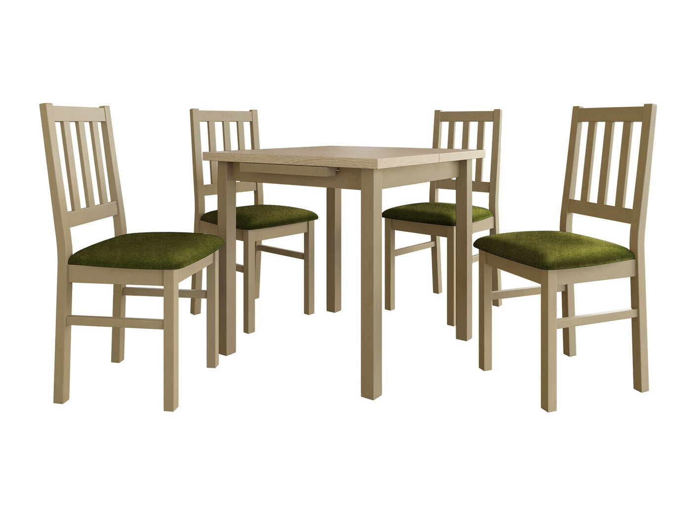 Conjunto de mesas y sillas para comedor Victorville 314 (Roble Sonoma)