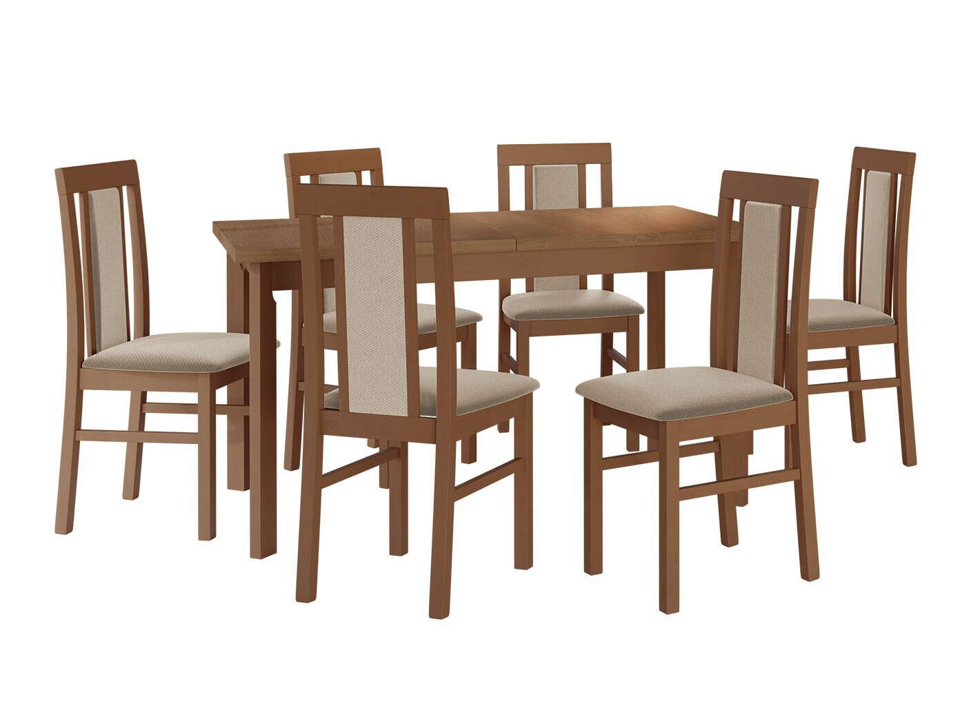 Conjunto de mesas y sillas para comedor Victorville 315 (Aliso)