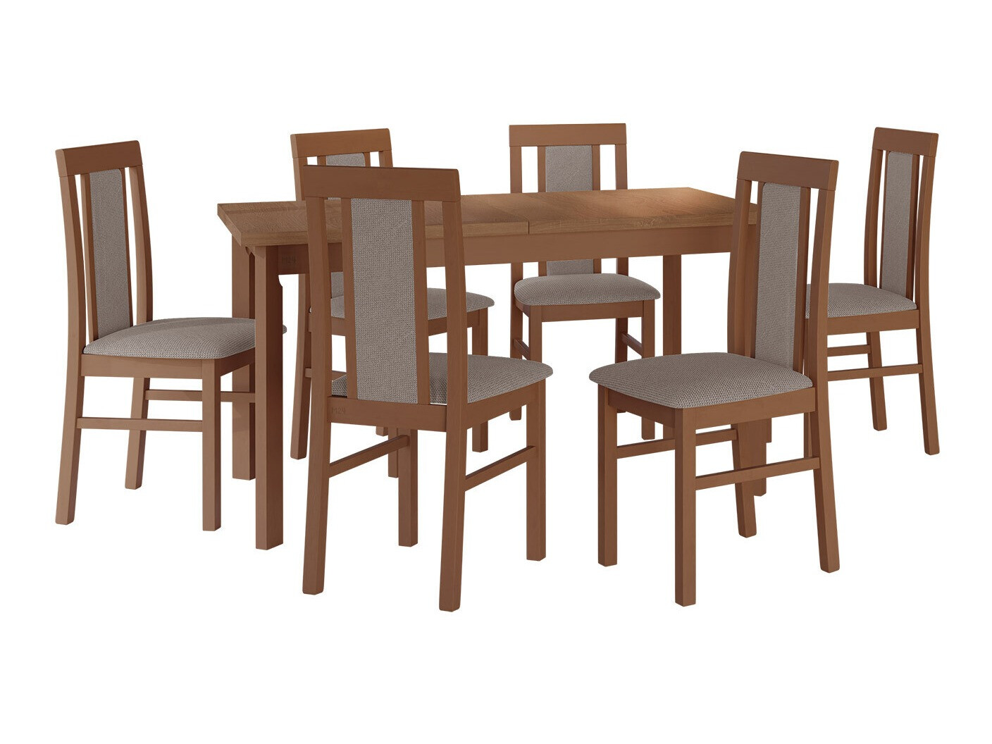 Conjunto de mesas y sillas para comedor Victorville 315 (Aliso)