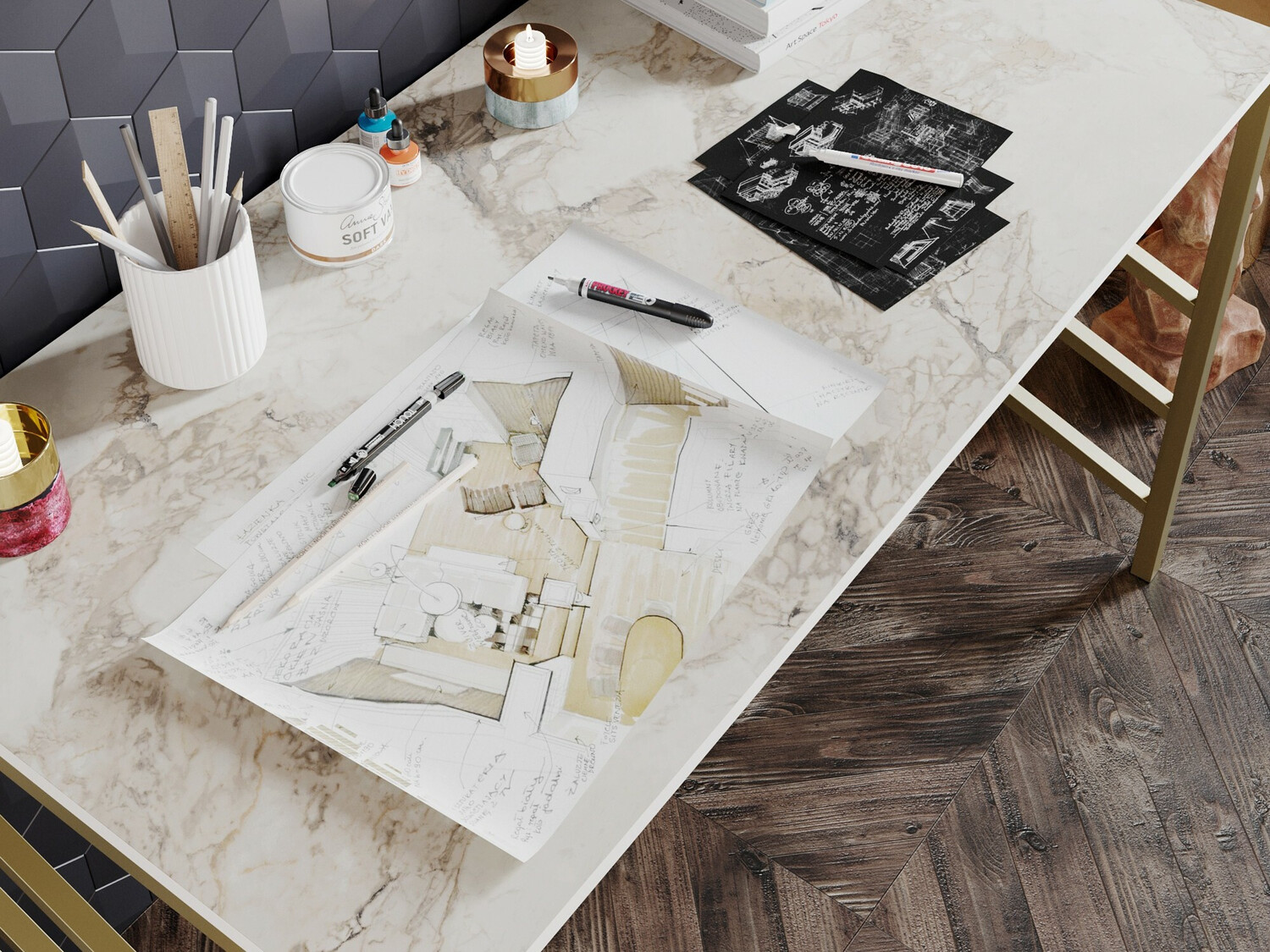 Mesa de oficina Kailua 288