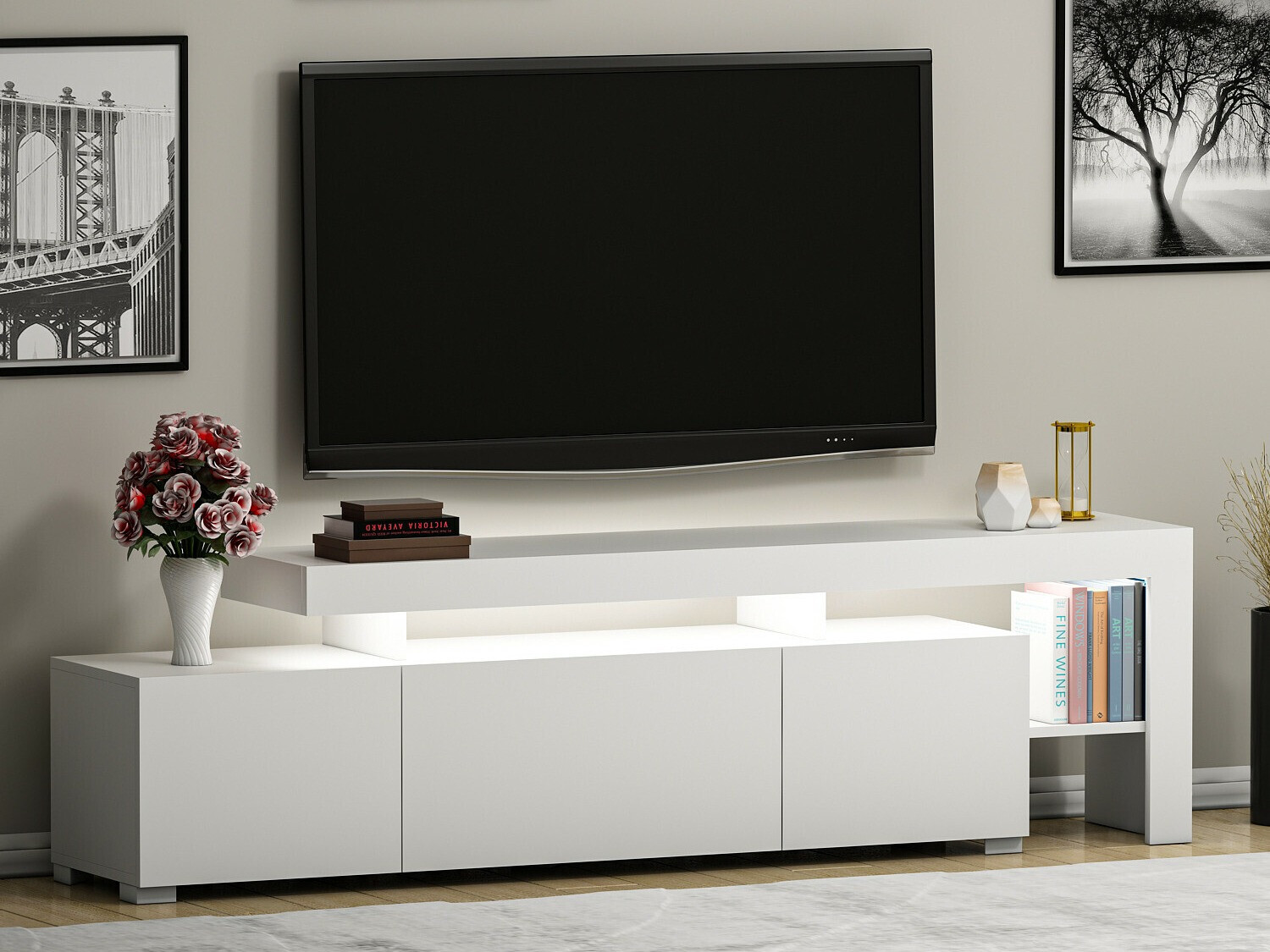 Mueble TV Kailua 292 (Blanco)