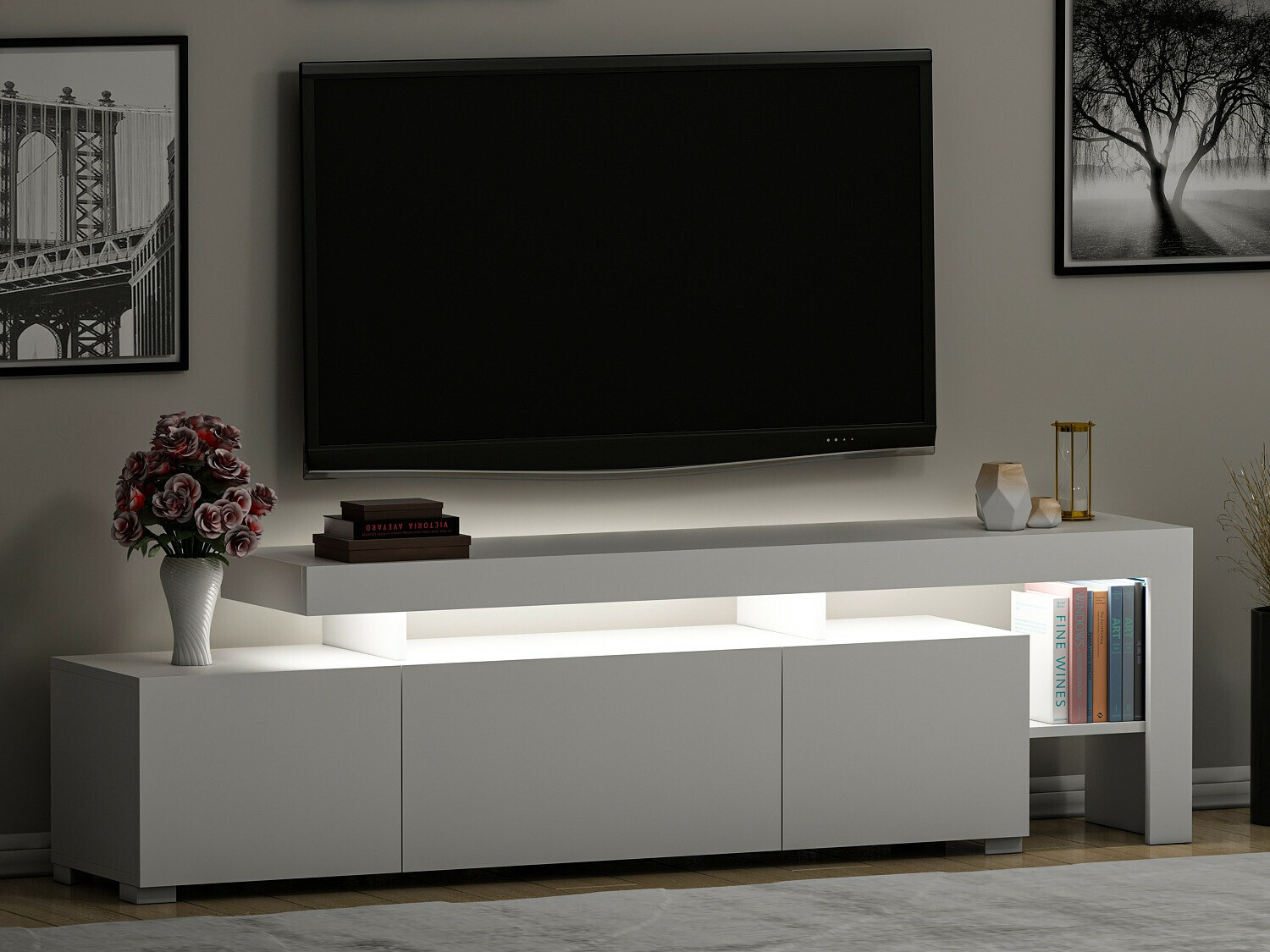 Mueble TV Kailua 292 (Blanco)