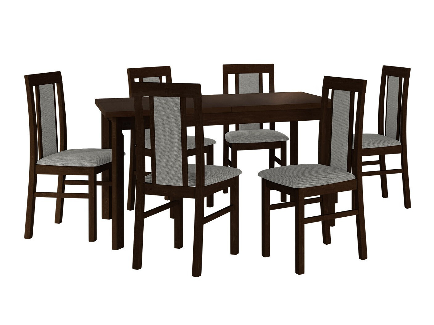 Conjunto de comedor Victorville 315 (Nuez)