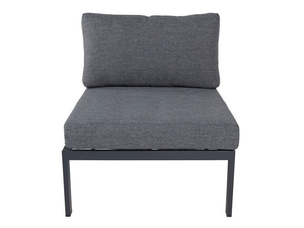 Sillón plara exterior Dallas 766 (Gris + Negro)