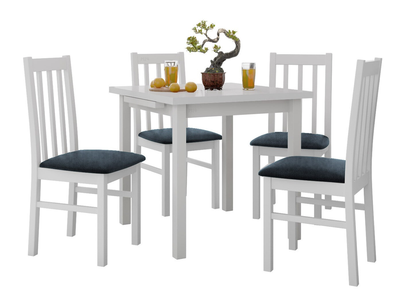 Conjunto de comedor Victorville 319 (Blanco)