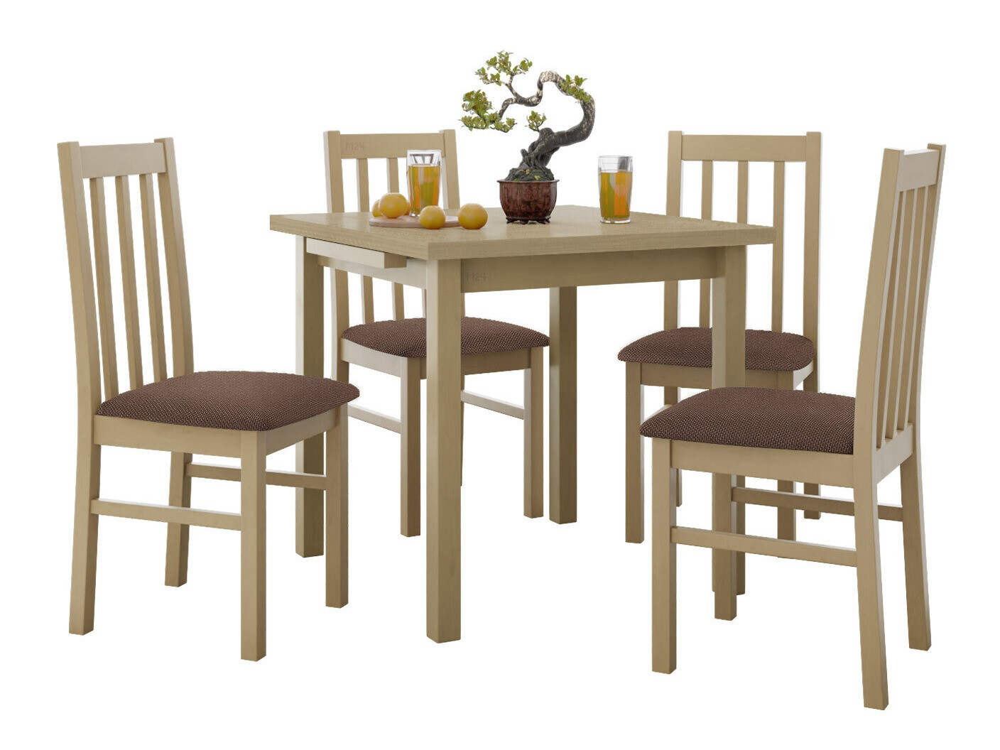 Conjunto de comedor Victorville 319 (Roble Sonoma)