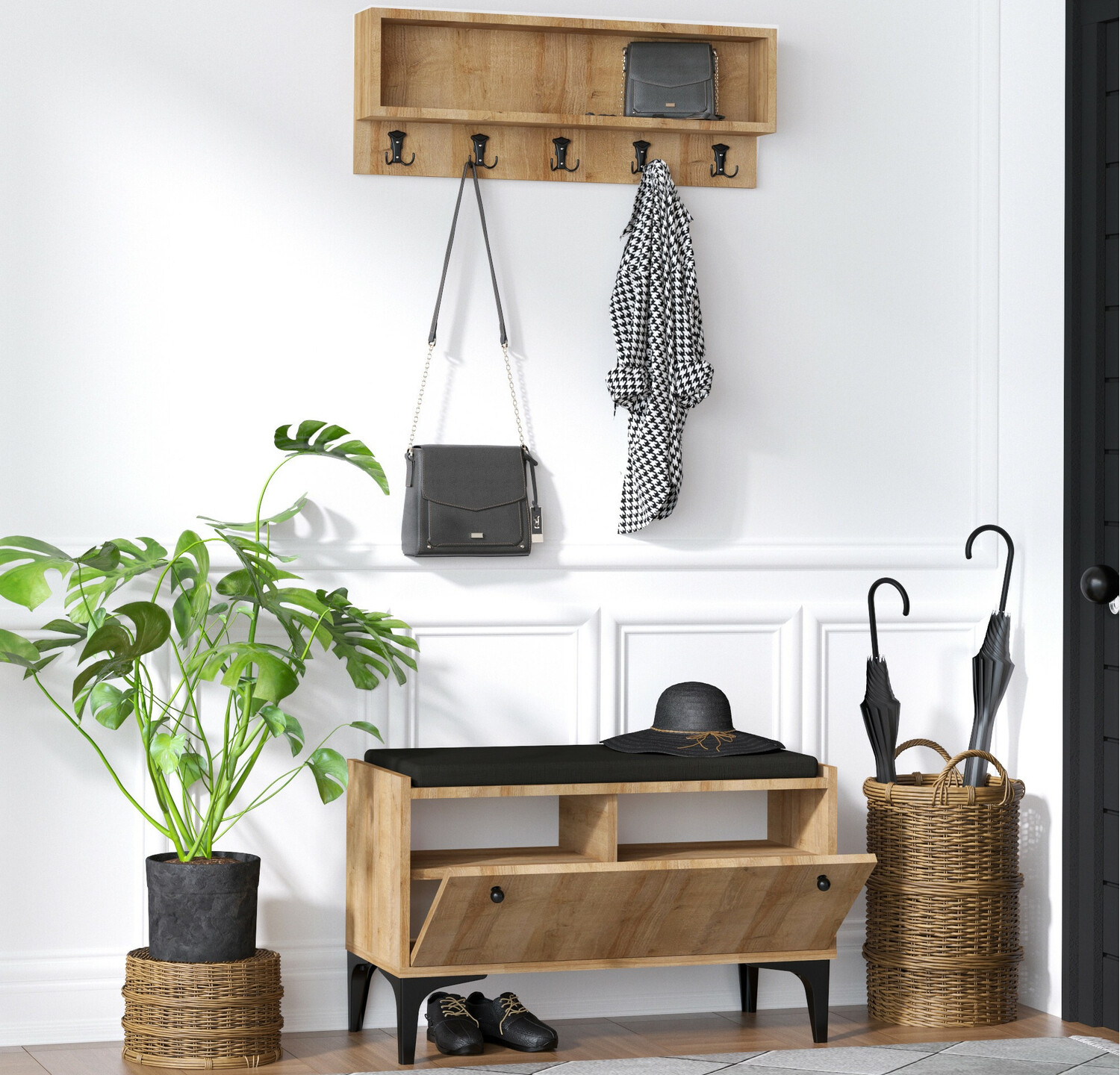 Conjunto para recibidor Kailua 304