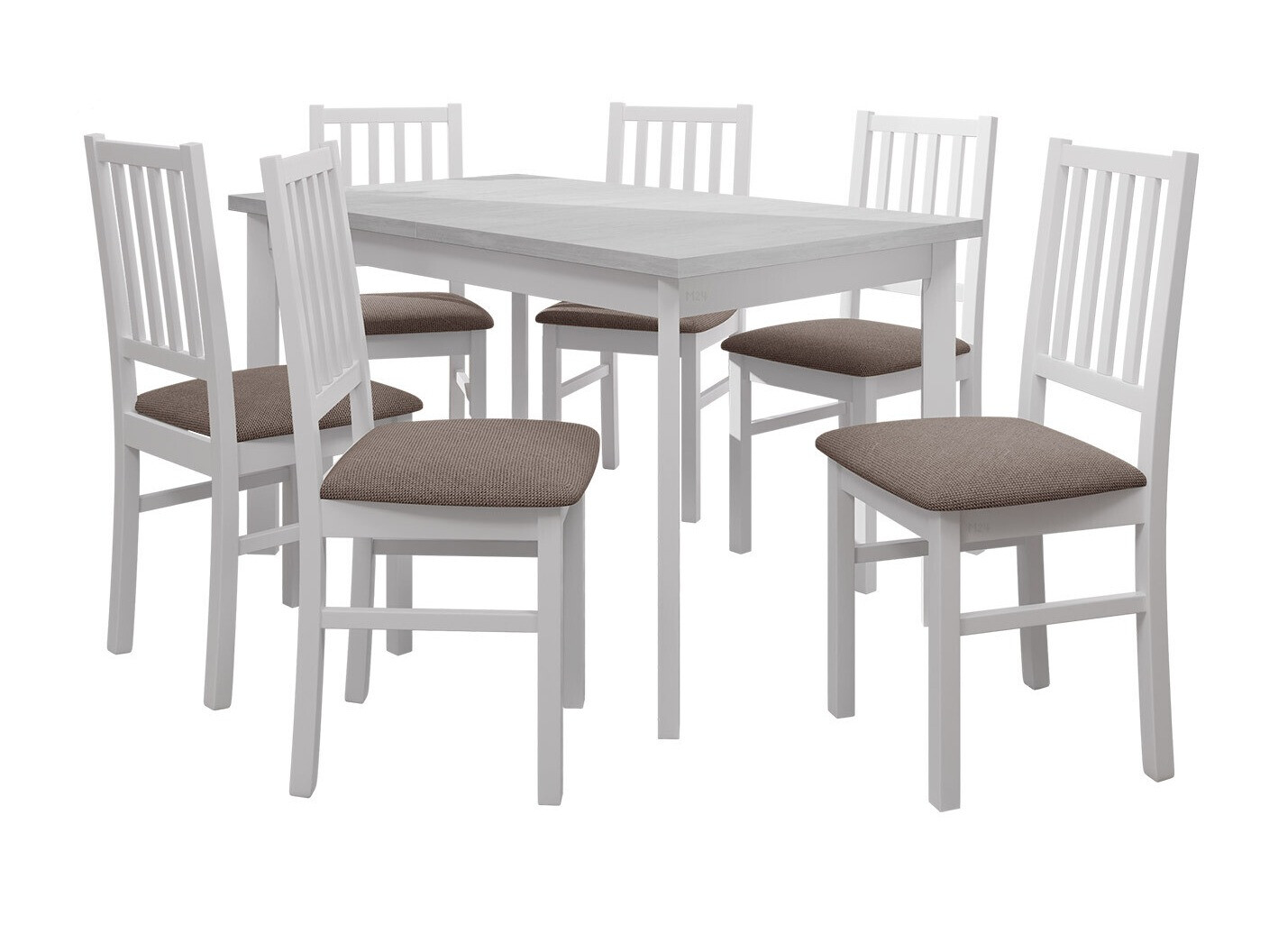 Conjunto de comedor Victorville 320 (Blanco)