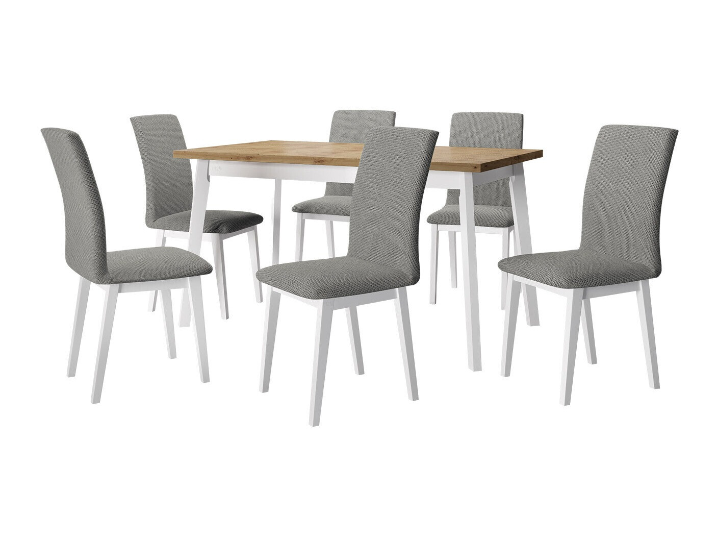 Conjunto de comedor Victorville 321 (Blanco)