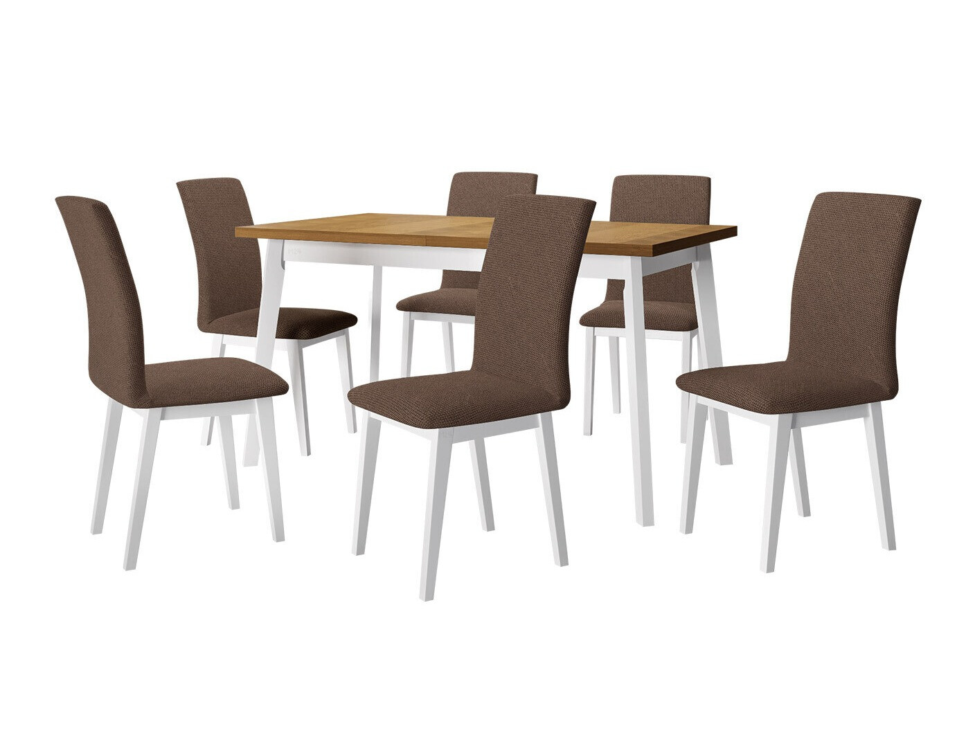 Conjunto de comedor Victorville 322 (Blanco)