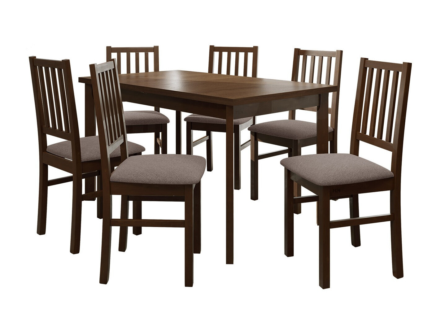 Conjunto de mesas y sillas para comedor Victorville 320 (Nuez)