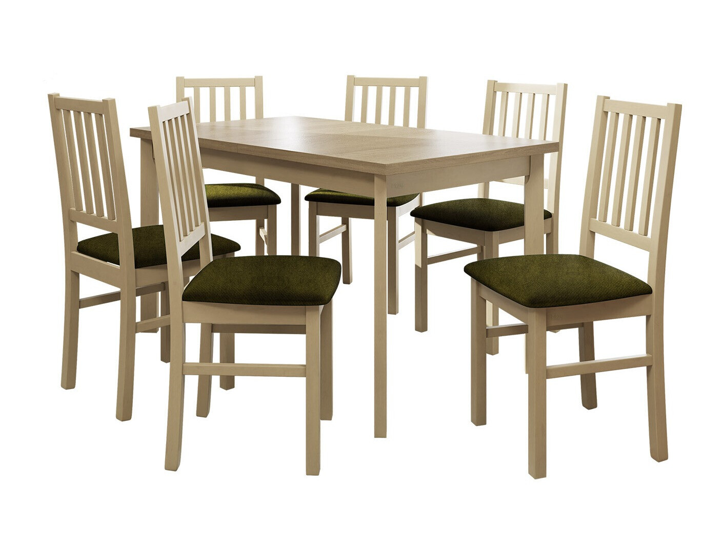 Conjunto de mesas y sillas para comedor Victorville 320 (Zetta 297)