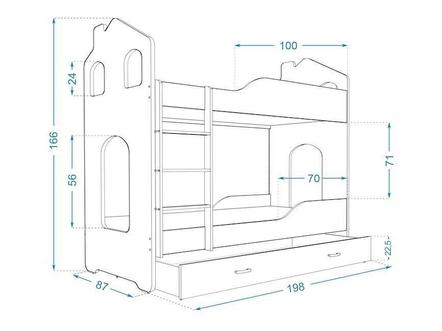 Litera Aurora 115 (Rosa)