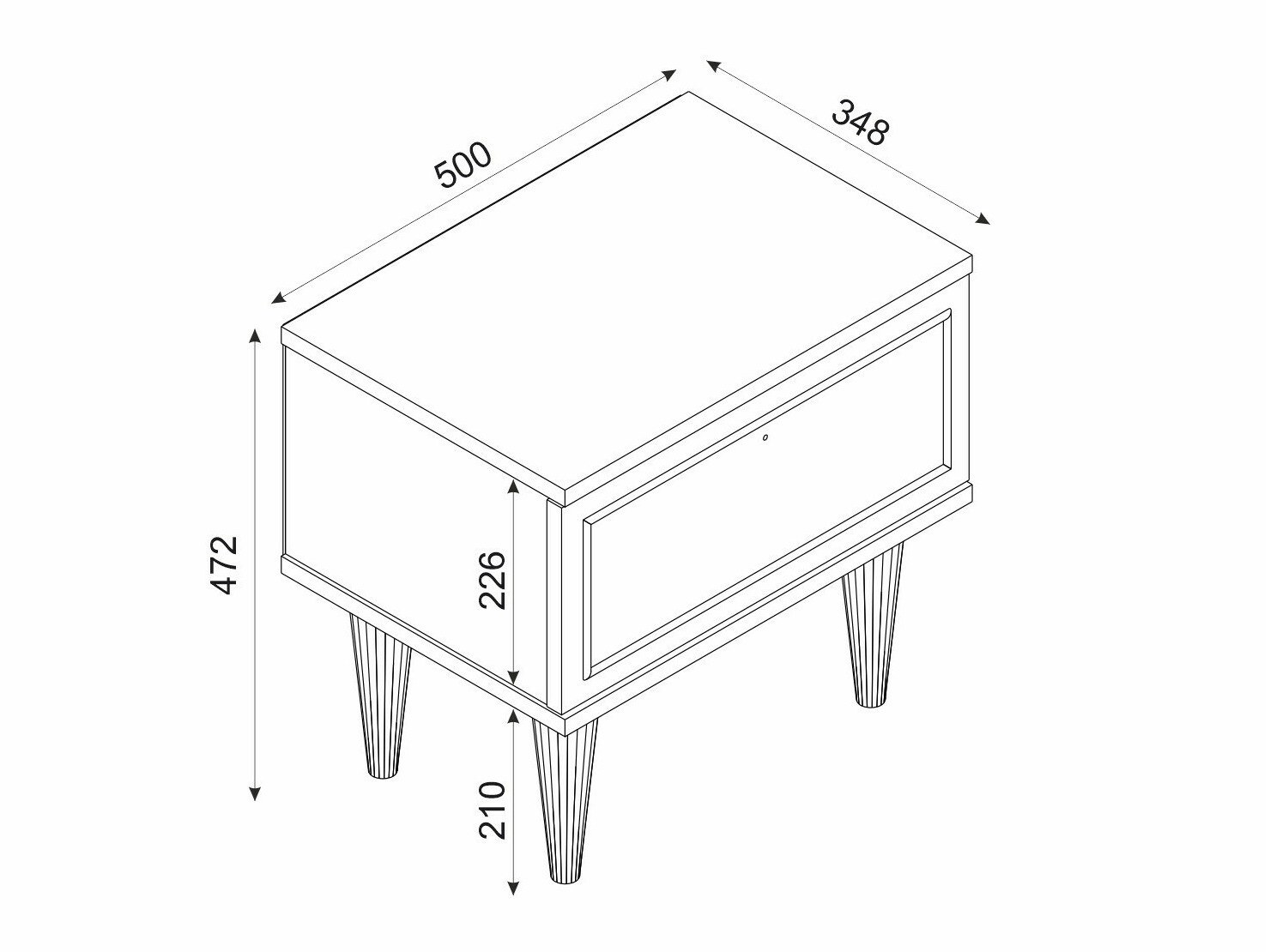 Mesilla de noche Kailua F101