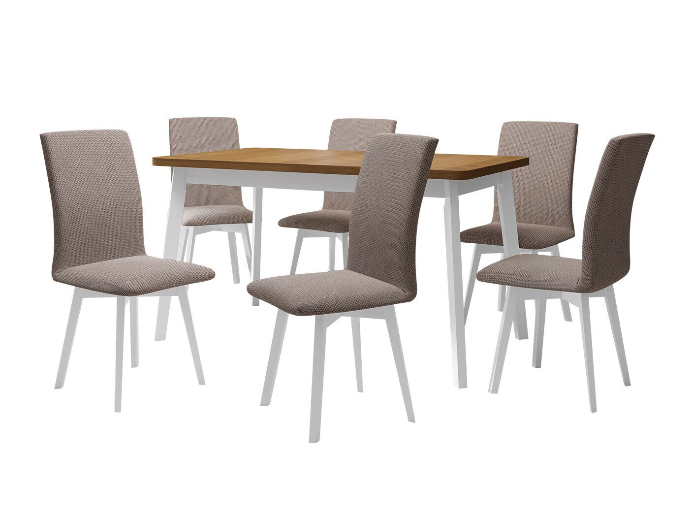 Conjunto de mesas y sillas para comedor Victorville 324 (Hygge 20)