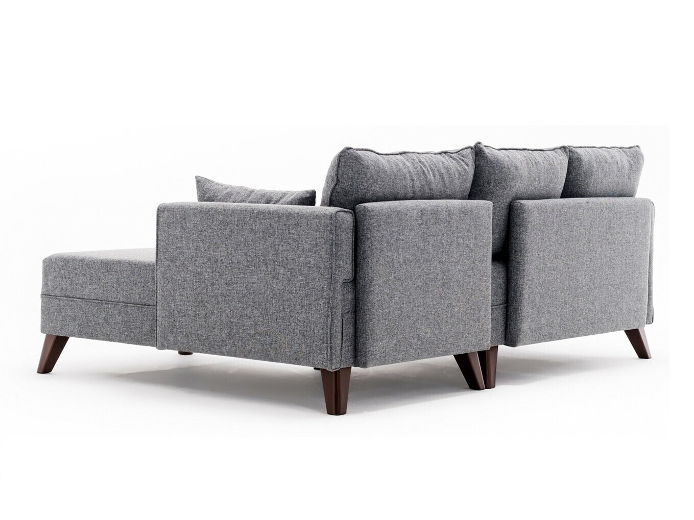 Conjunto de muebles tapizado Fenlua 100 (Gris)