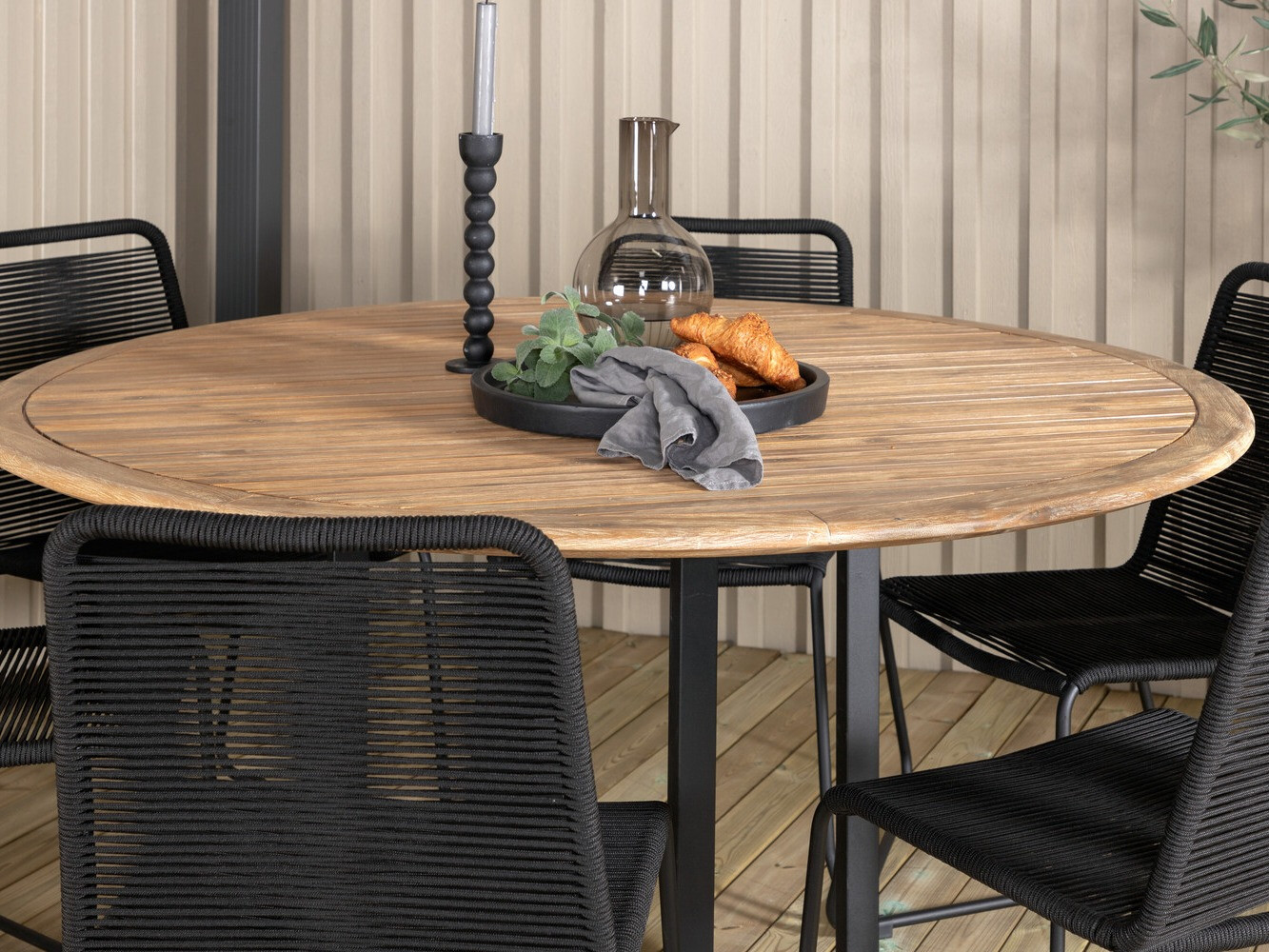 Conjunto de mesa y sillas Dallas 2802