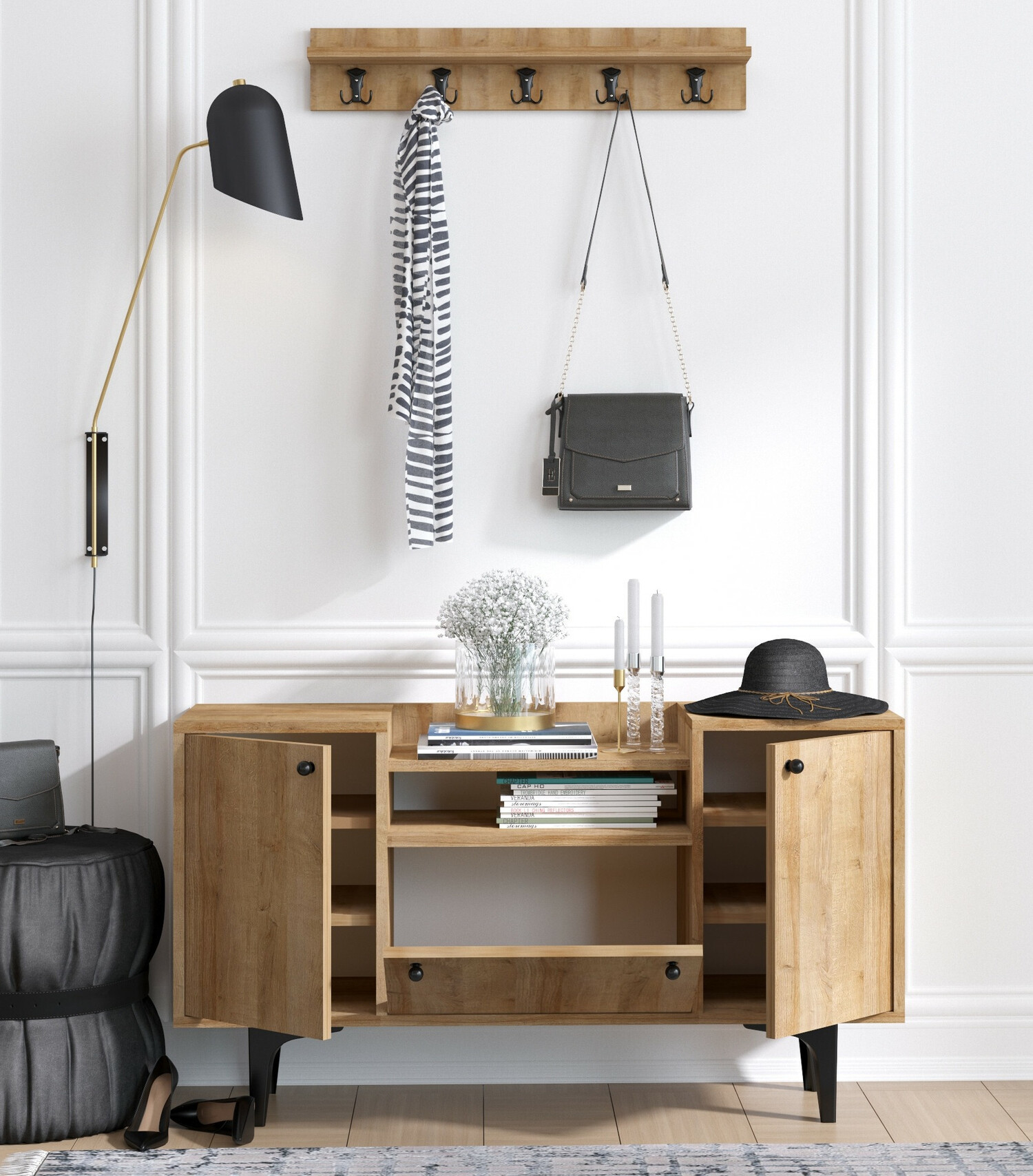 Conjunto para recibidor Kailua 352