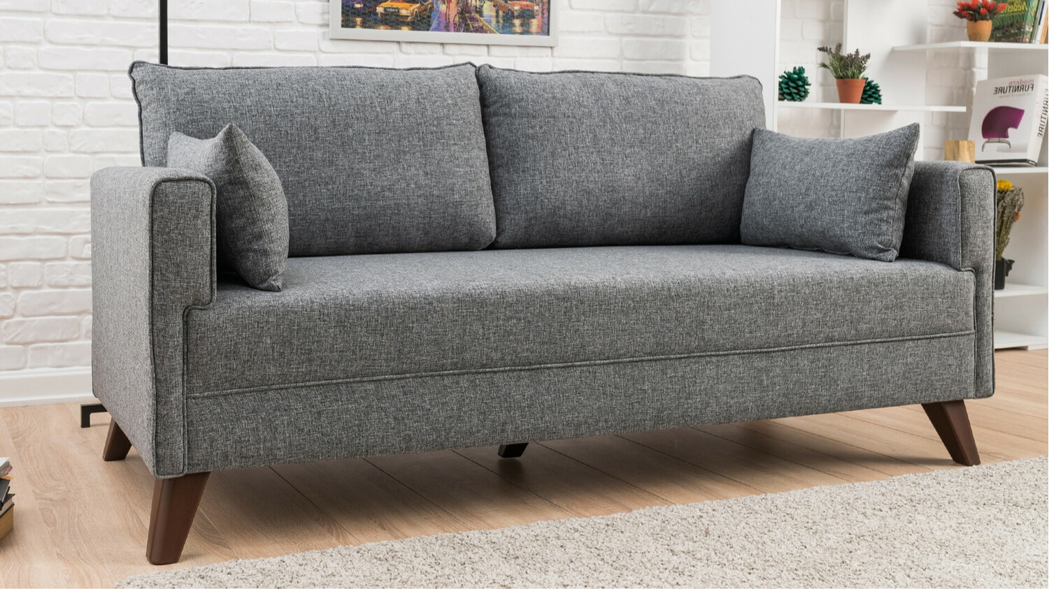 Sofá Fenlua 102 (Gris)