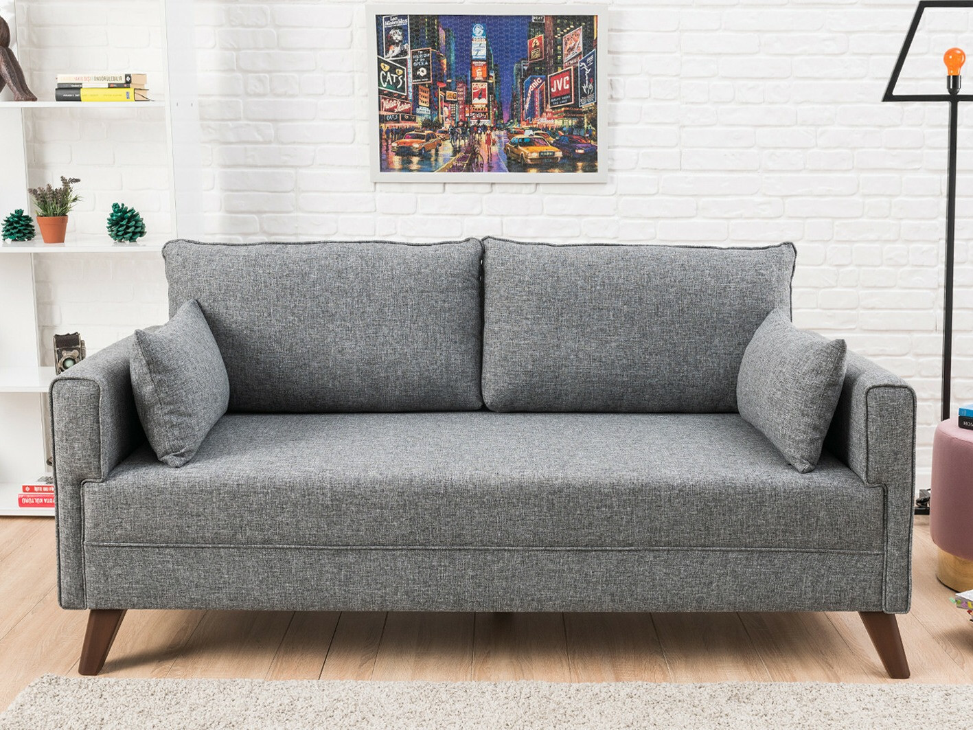 Sofá Fenlua 102 (Gris)