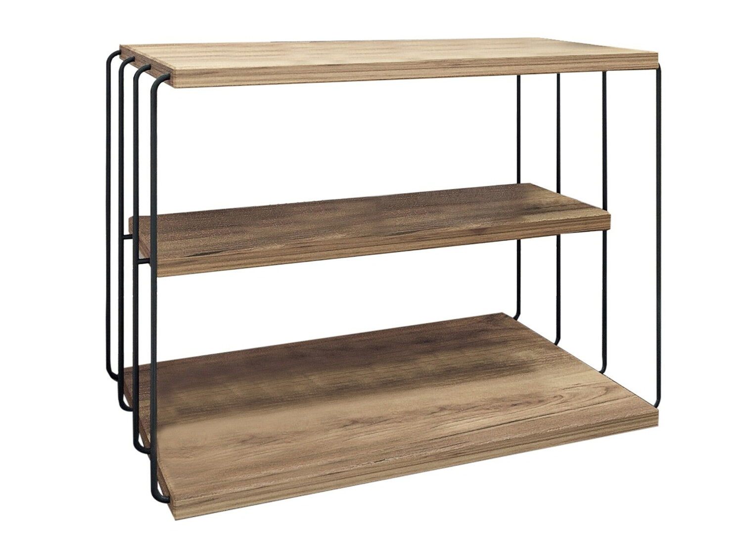 Mesa auxiliar Kailua 381 (Negro + Pino)