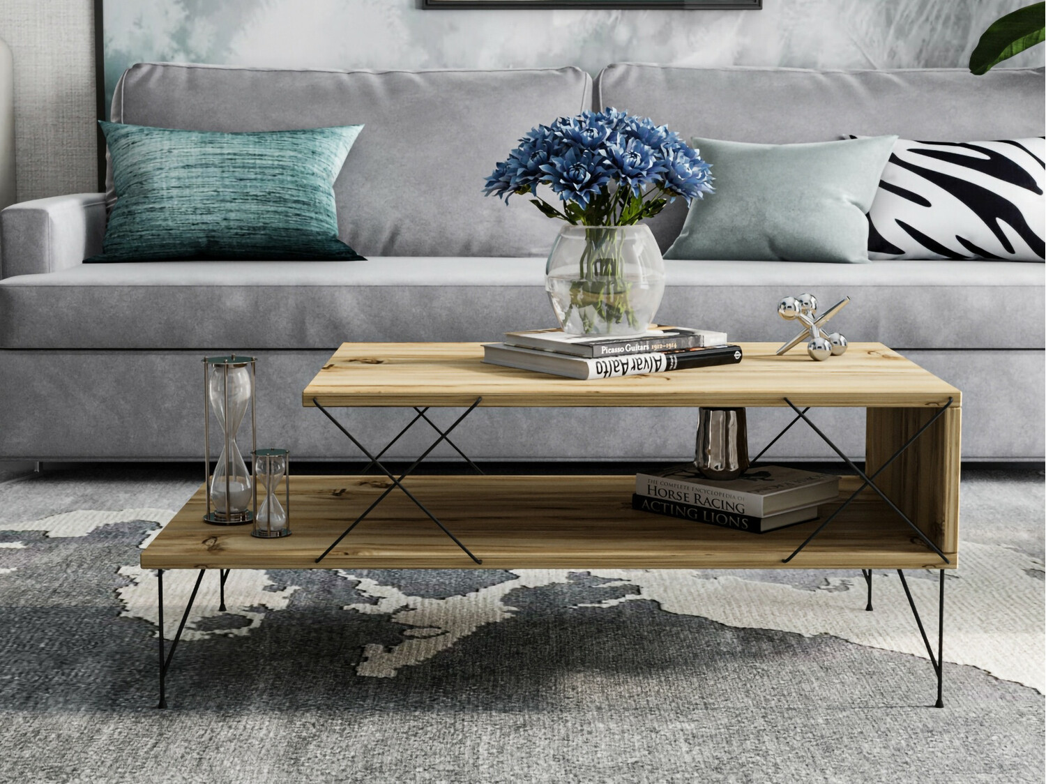 Mesa de centro Kailua 384 (Roble)