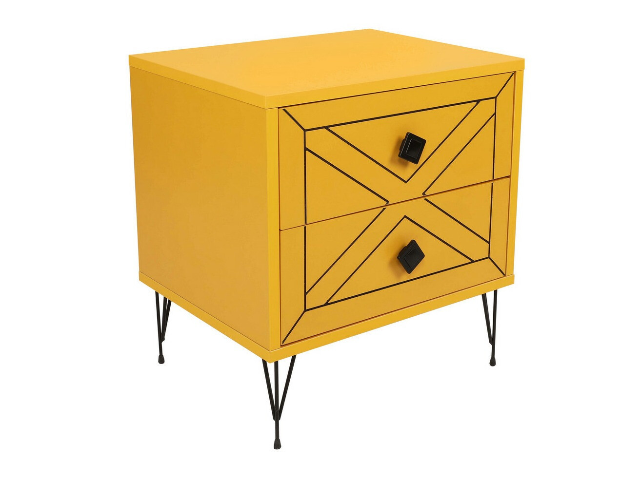 Mesilla de noche Kailua 376 (Amarillo)